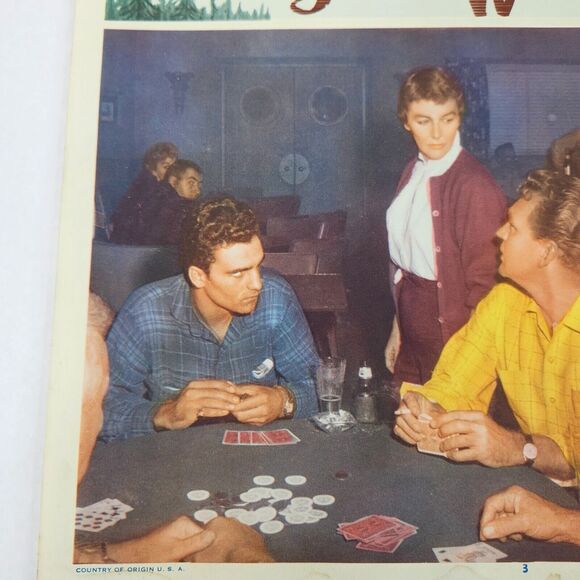 Girl in the Woods 1958 Lobby Card Movie Poster Forrest Tucker‎ Margaret Hayes - Picture 3 of 9